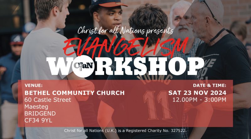 CFAN Evangelism Workshop Maesteg