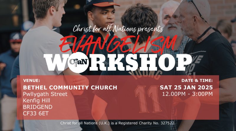 CFAN Evangelism Workshop Kenfig Hill